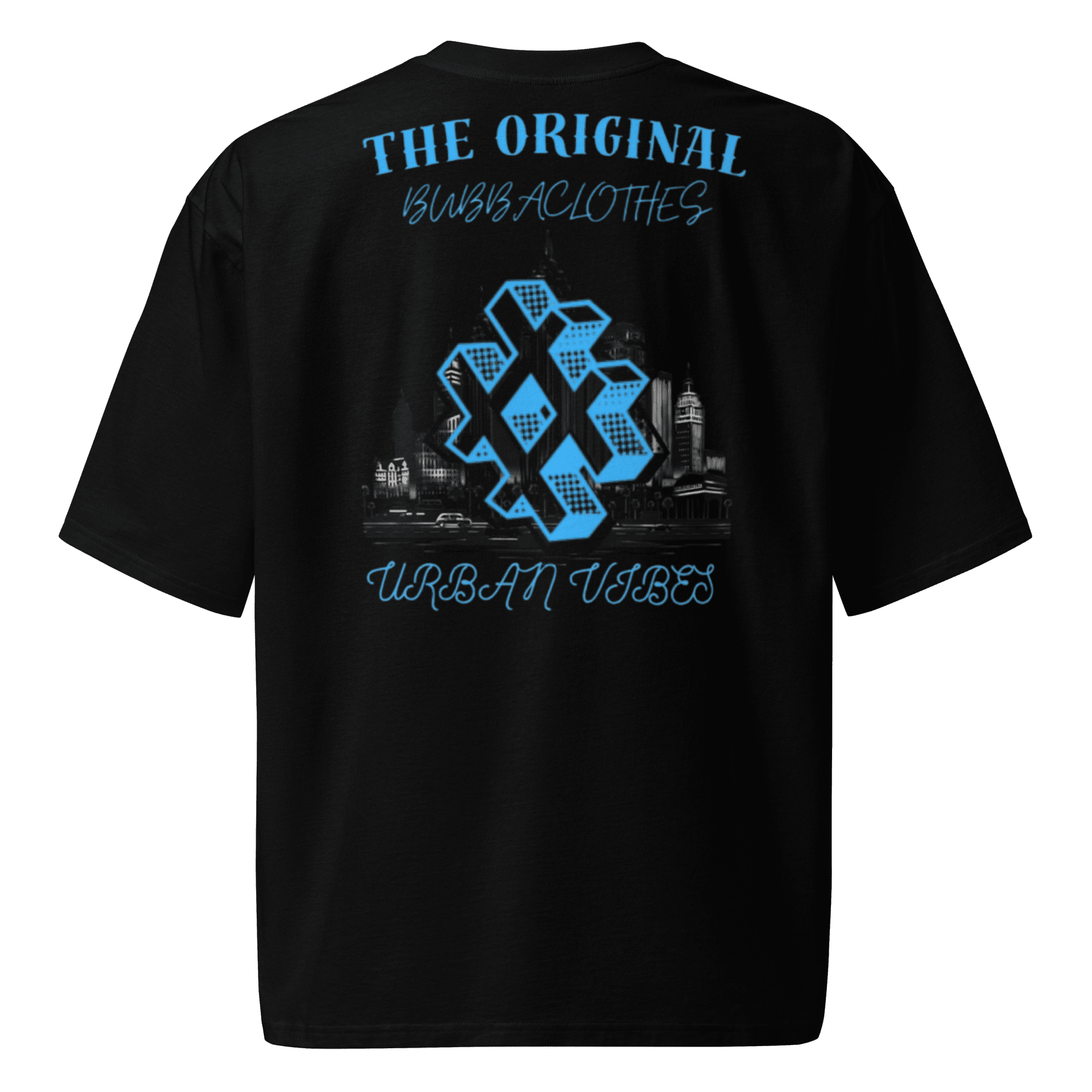 Camiseta Oversize “Urban Vibes – The Original” de BubbaClothes - Imagen 4