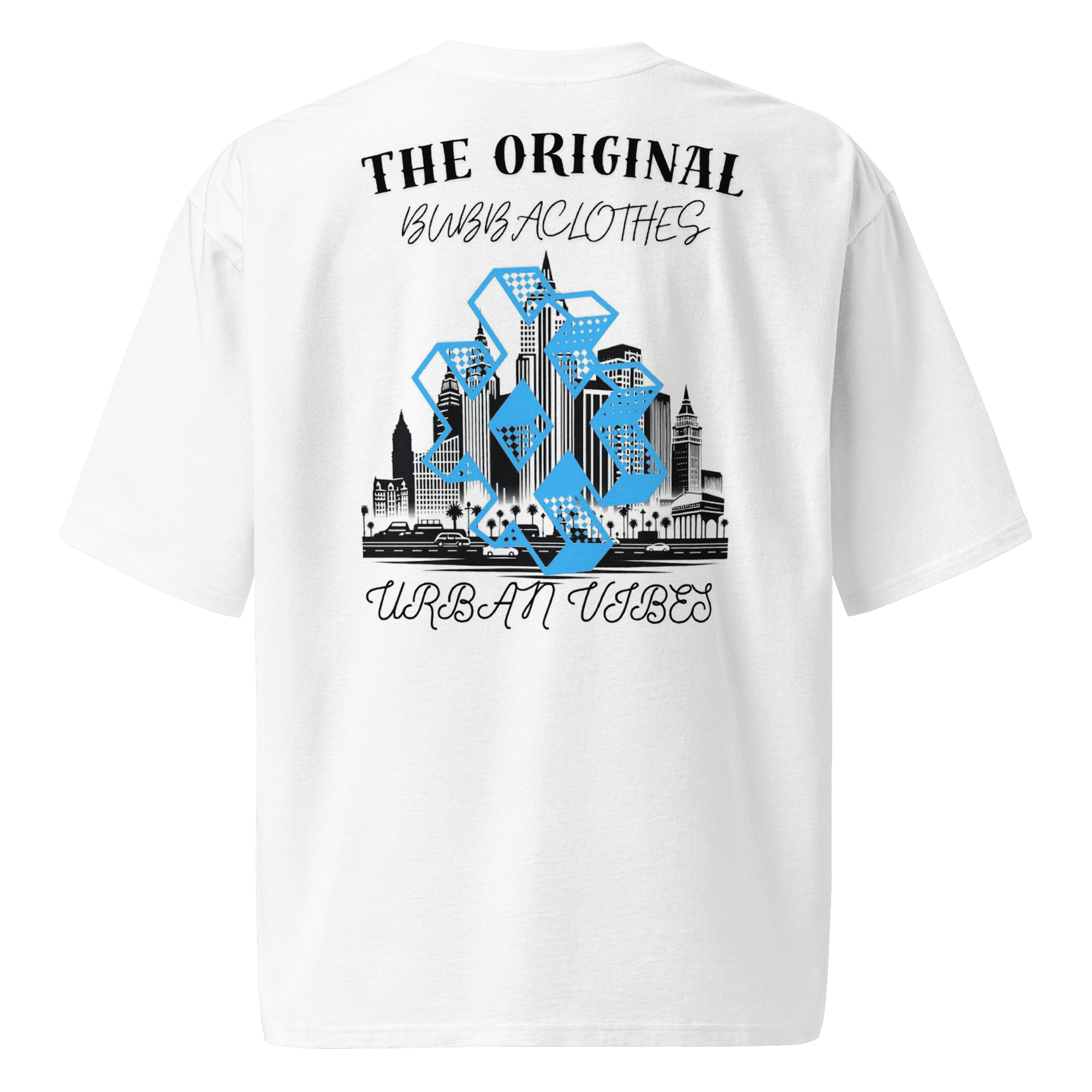 Camiseta Oversize “Urban Vibes – The Original” de BubbaClothes